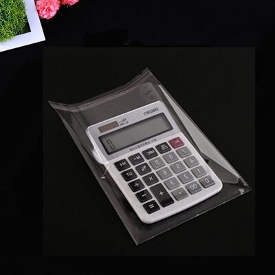 Полипропиленовый пакет с клеевым клапаном 14х16+3см (Пленка БОПП)