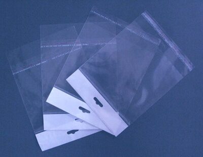 Полипропиленовый пакет с еврослотом 10х15 см