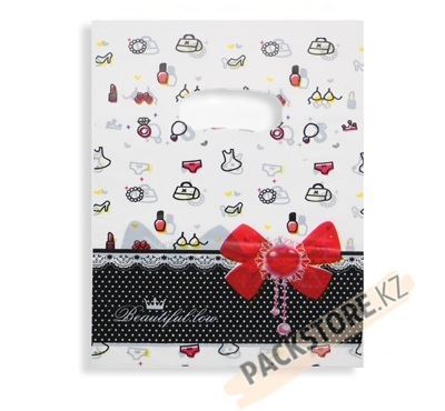 Сувенирный пакет с ручкой "Прекрасная любовь"