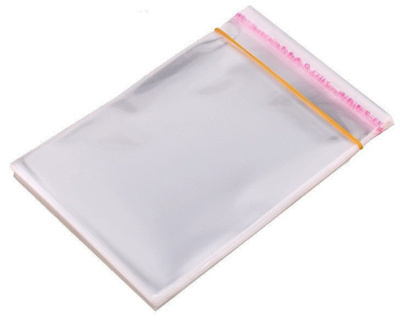 Полипропиленовый пакет с клеевым клапаном 8х9+3см (Пленка БОПП)