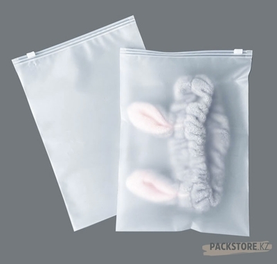 Матовый пакет СЛАЙДЕР / размер 30х40 см