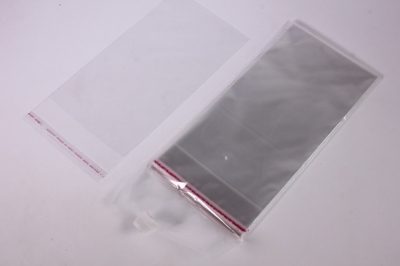 Полипропиленовый пакет с клеевым клапаном 12х33+3см (Пленка БОПП)